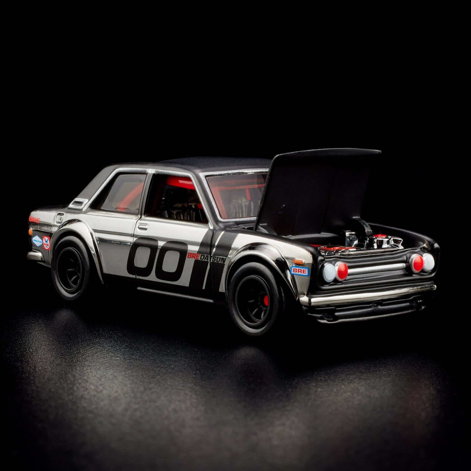 Hot Wheels RLC '71 Datsun 510 Xe Mô Hình Kim Loại Tỉ Lệ 1:64 Hot Wheels Collectors - Hình ảnh chi tiết 2