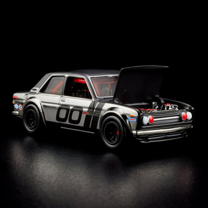Hot Wheels RLC '71 Datsun 510 Xe Mô Hình Kim Loại Tỉ Lệ 1:64 Hot Wheels Collectors - Hình ảnh chi tiết 2