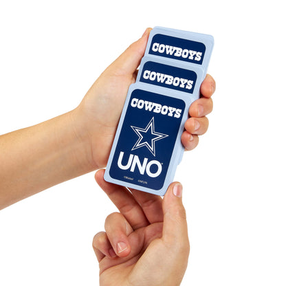 UNO Fandom NFL Dallas Cowboys Game Deck - Bộ Bài Thẻ Bài Thể Thao Mattel - Hình ảnh bổ sung 9