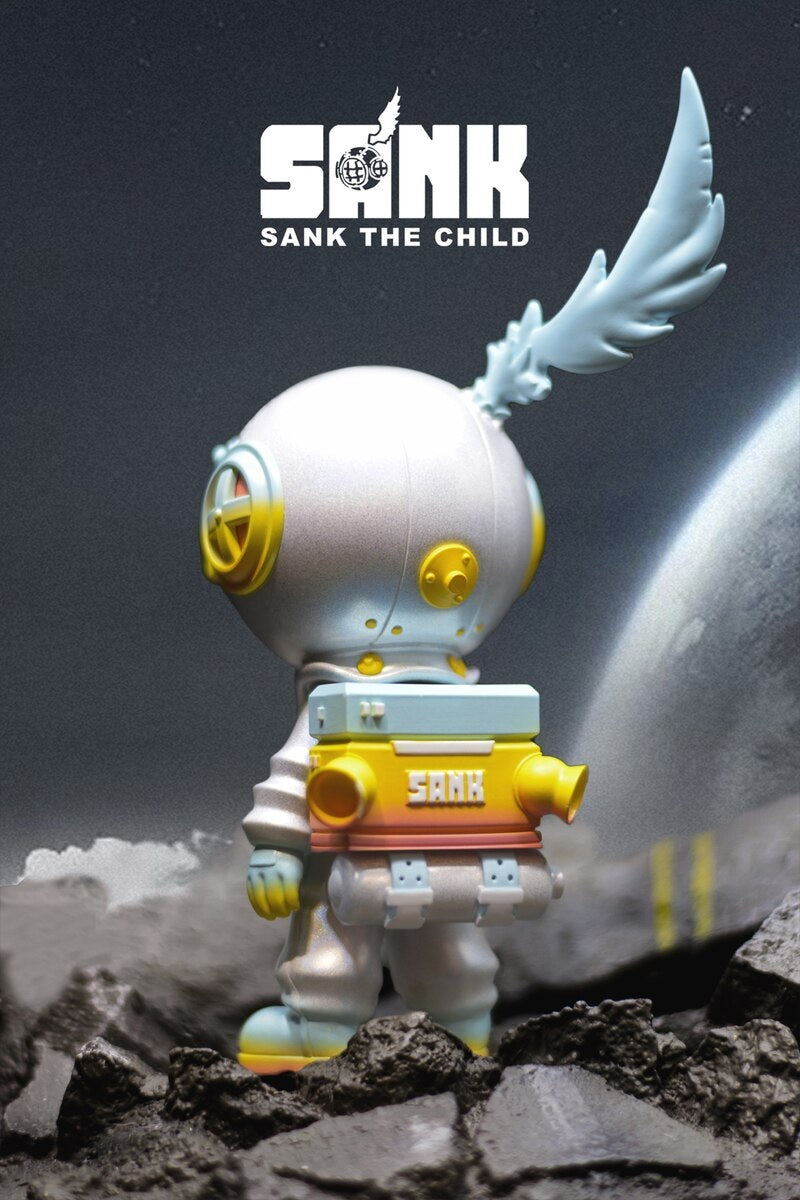 Sank Toys On The Way-Space Traveller-White Fantasy | Mô Hình Art Toy Cao Cấp | Sank Toys