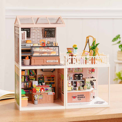 Rolife Super Creator Series - 3 in 1 L Shape - Mô hình nhà gỗ DIY tí hon - Rolife