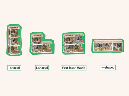 Rolife Super Creator - Super Store Series - Mô hình nhà gỗ tí hon DIY - Rolife