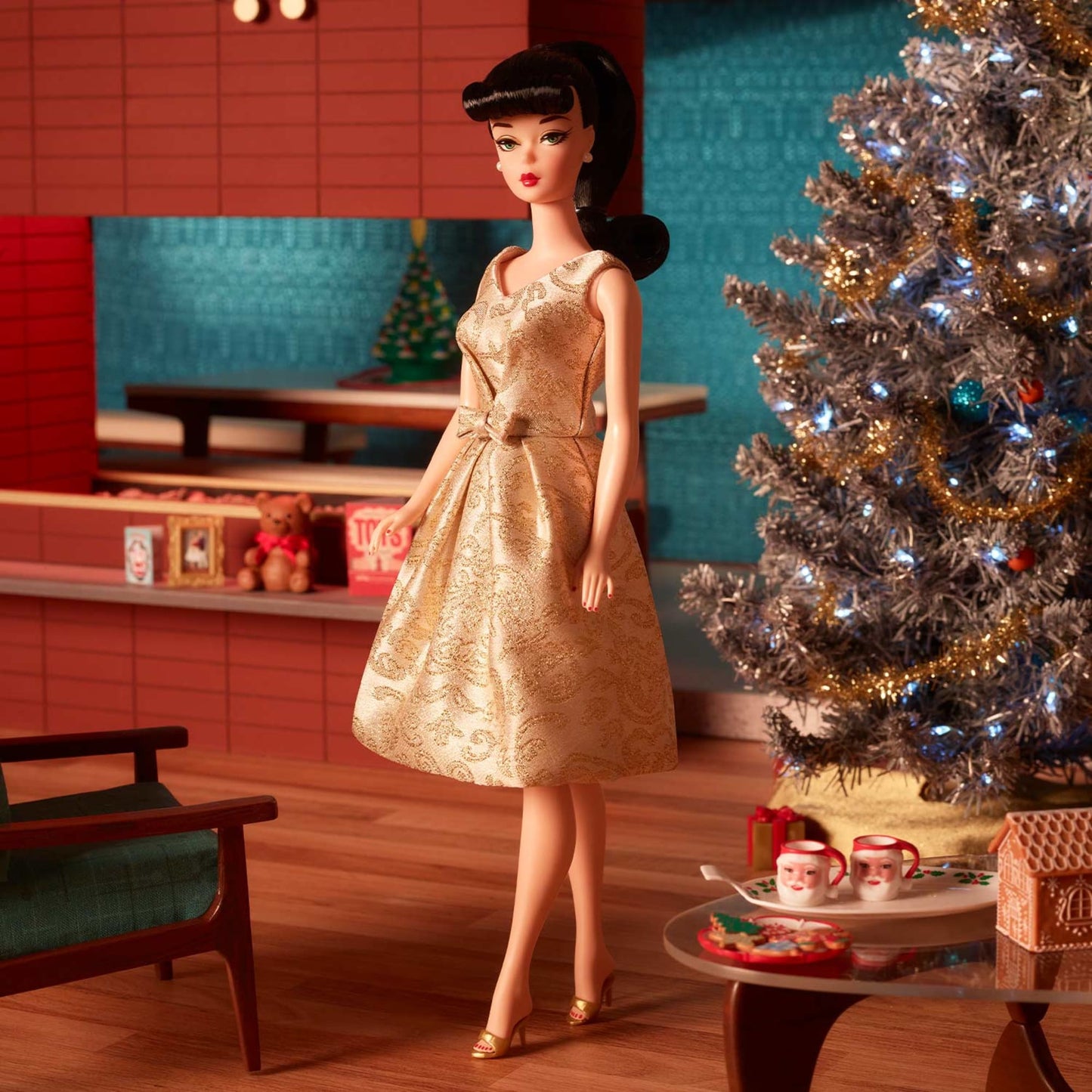 Barbie 12 Days of Christmas Doll and Accessories - Búp Bê Sưu Tầm Cao Cấp Barbie Signature