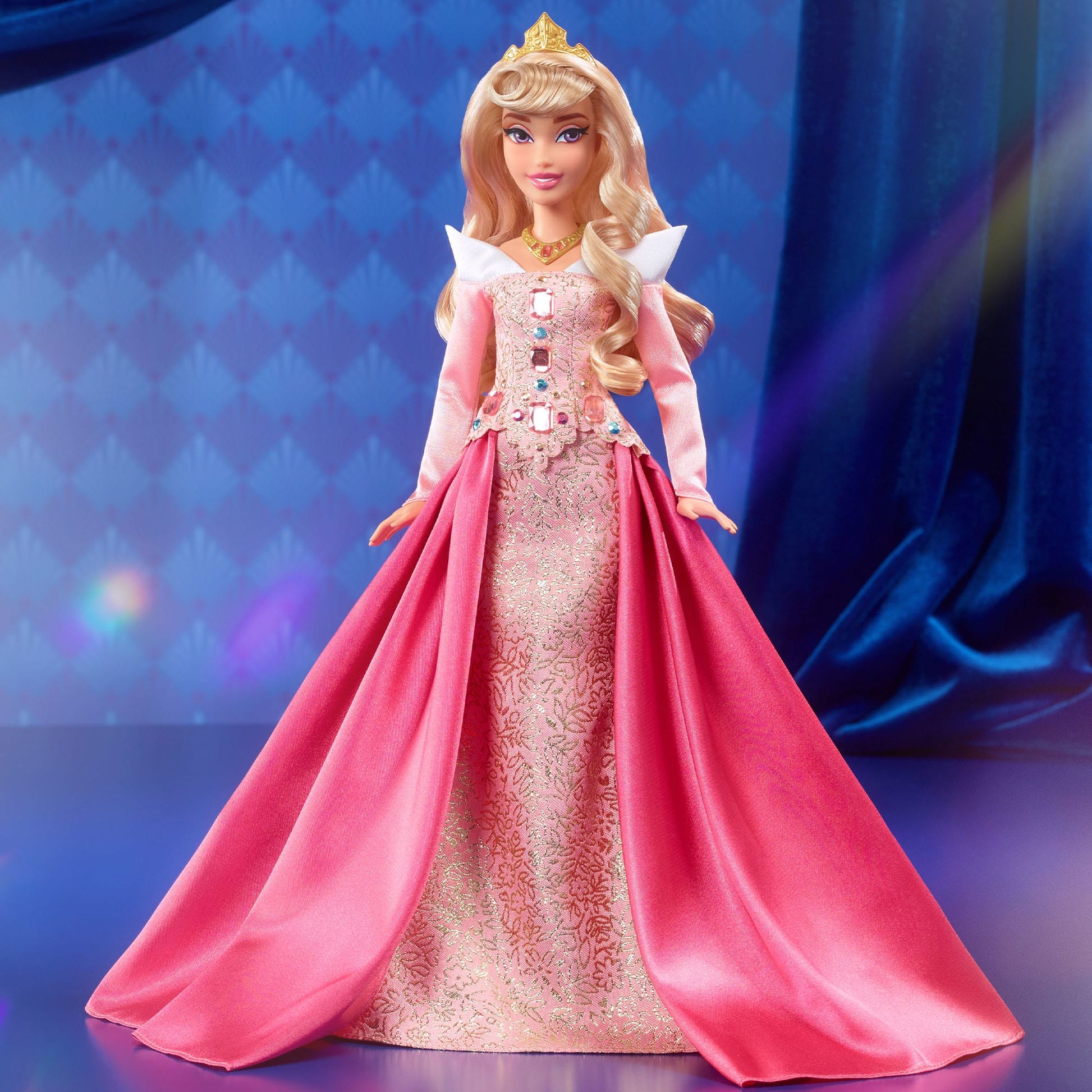 Disney Collector Radiance Collection Aurora Doll - Búp bê Công chúa Sưu tầm Cao cấp - Mattel HLX66 - Hình ảnh chi tiết 2