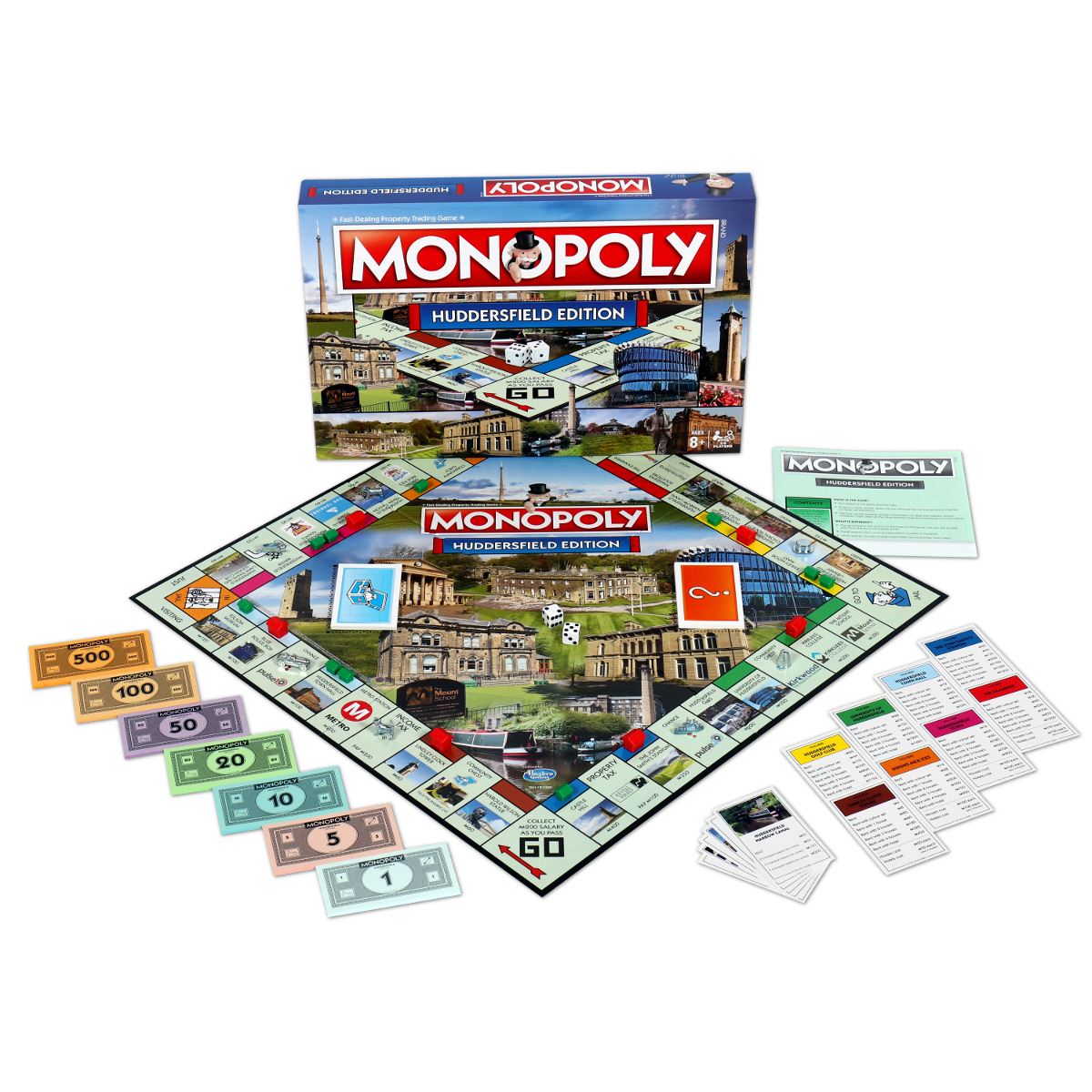 Huddersfield Monopoly Board Game - Cờ Tỷ Phú Phiên Bản Huddersfield - Winning Moves - Hình ảnh chi tiết 2