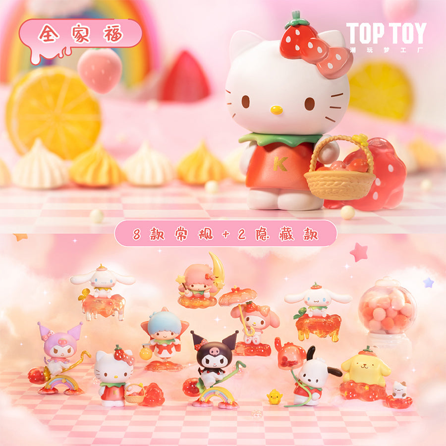 Sanrio Strawberry Land Figure - Mô hình Blind Box - OTHER ART TOYS