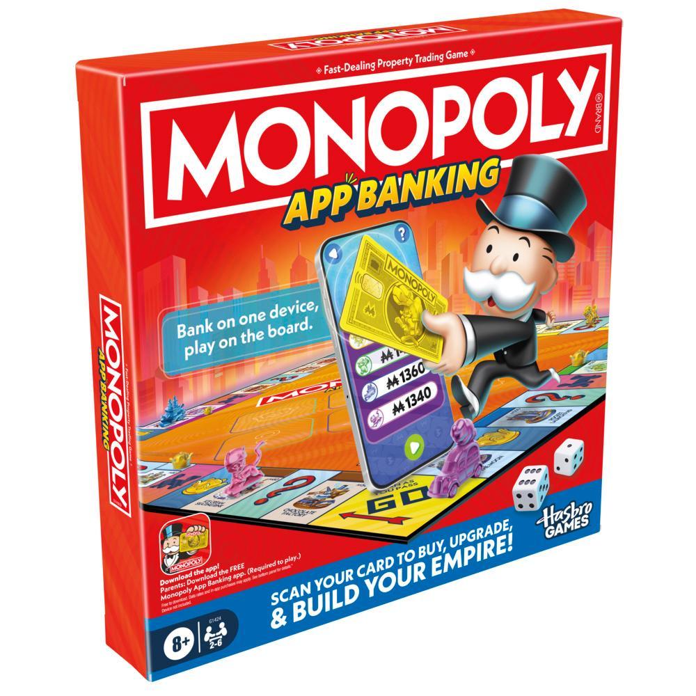 Bộ Board Game Cờ Tỷ Phú Monopoly App Banking (Tương Tác Qua Ứng Dụng) - G1424