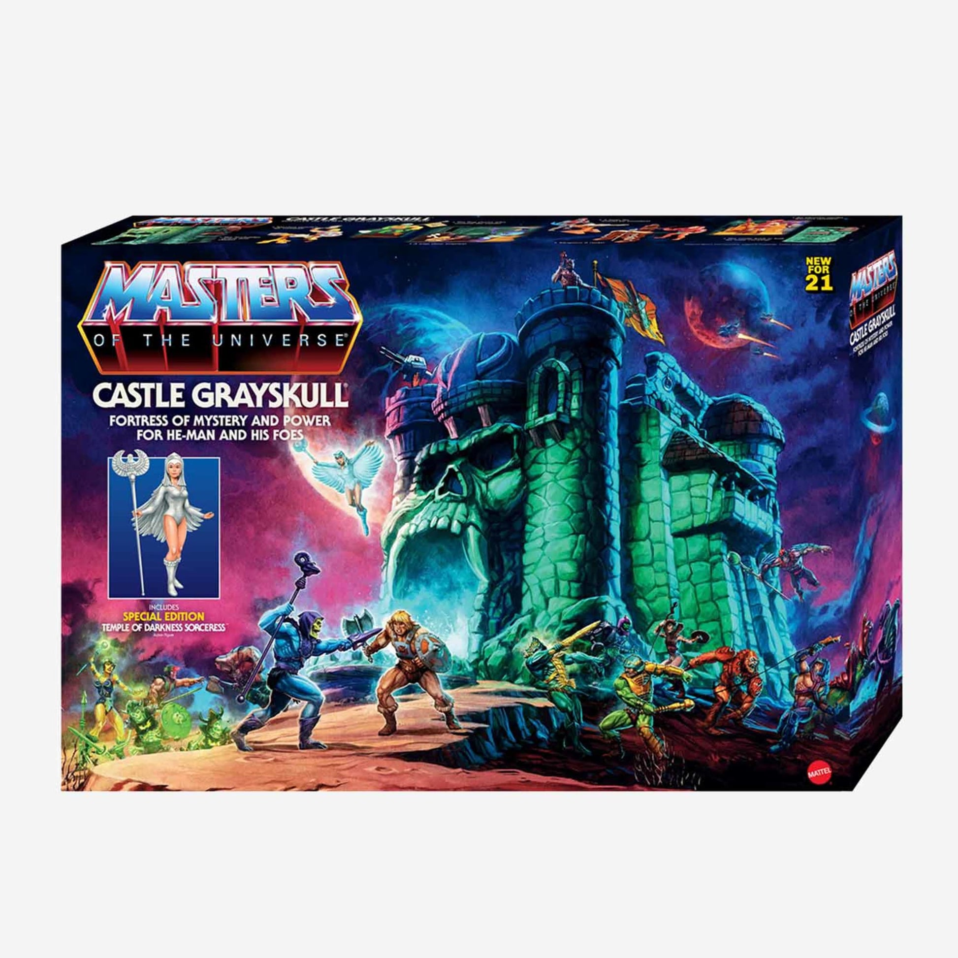 Masters of the Universe Origins Castle Grayskull Playset - Mô hình Lâu đài Pháo đài Eternia Mattel Mattel - ảnh 3 - Playset