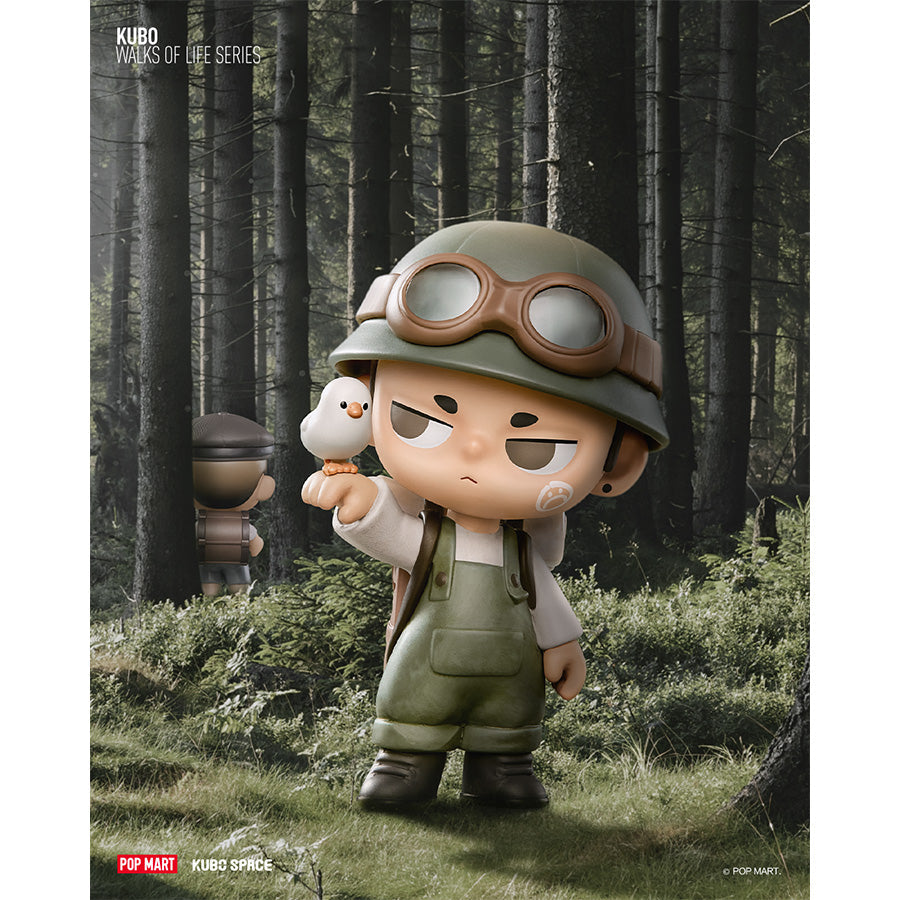 POP MART Kubo Walks Of Life Toy Model - Mô hình Blind Box Art Toy - POP MART