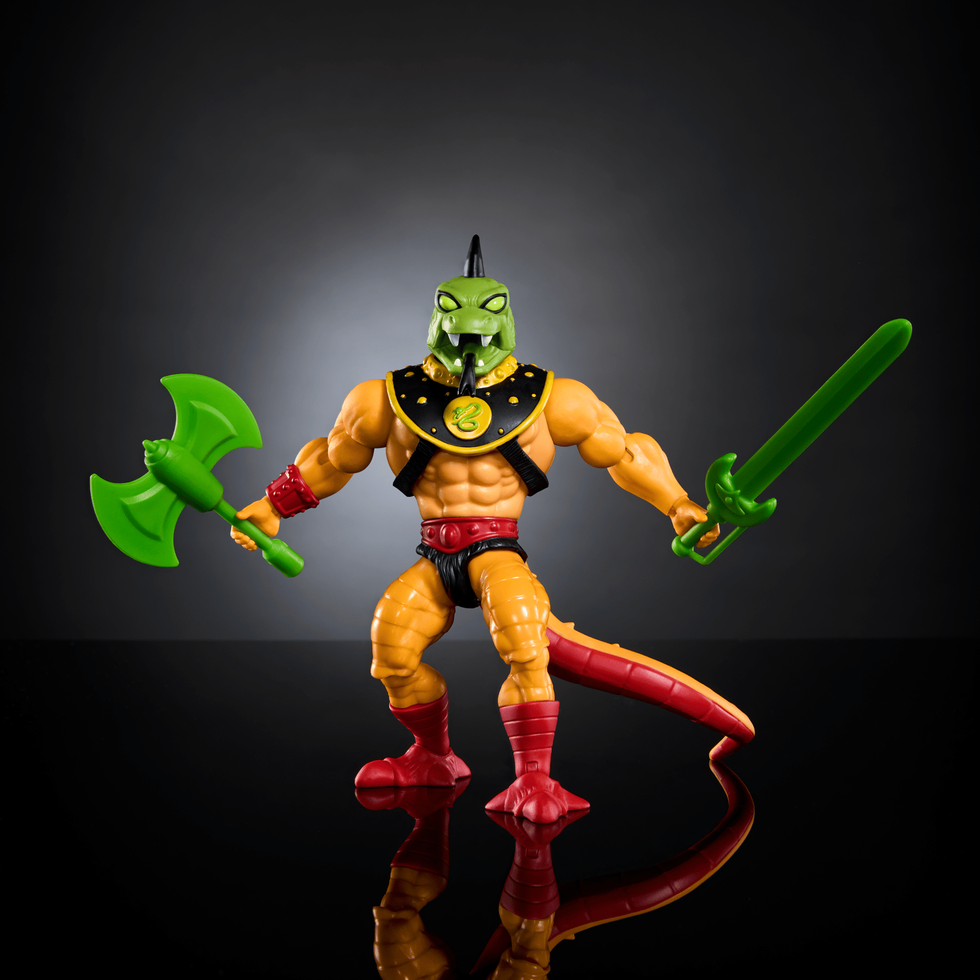 Masters of the Universe Origins Reptilax Action Figure - Mô hình hành động Snake Men - Mattel Creations - Hình ảnh chi tiết 2