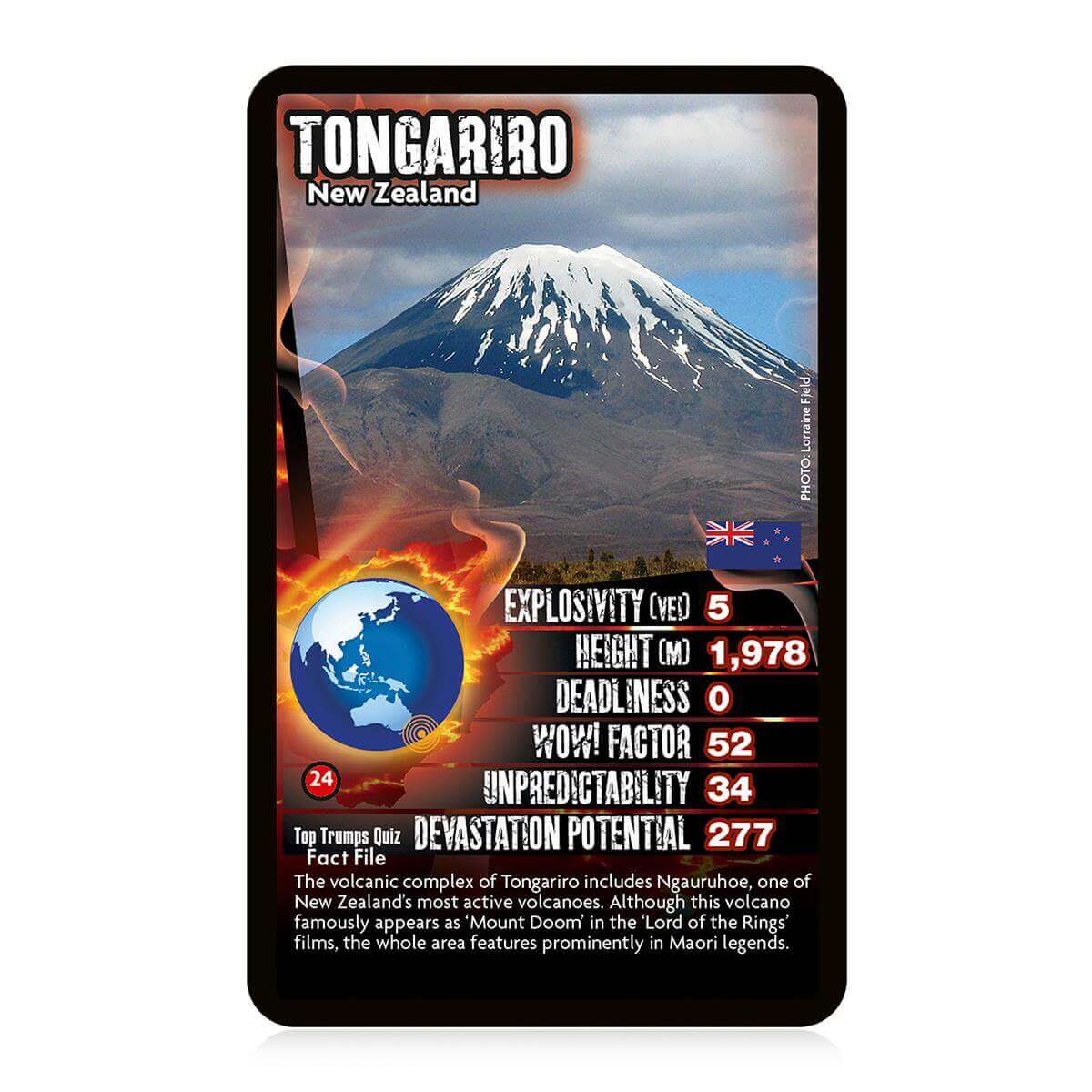 Volcanoes Top Trumps Card Game - Trò Chơi Thẻ Bài Giáo Dục Núi Lửa - Winning Moves - Hình ảnh bổ sung 4