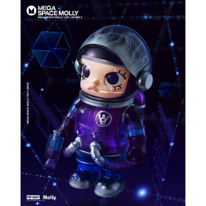 MEGA SPACE MOLLY 100% Series 2-B - Mô hình Blind Box Art Toy - POP MART