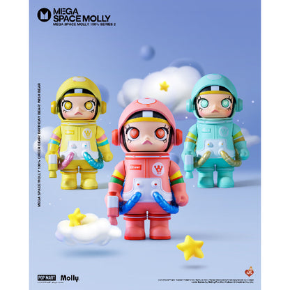 MEGA SPACE MOLLY 100% Series 2-B - Mô hình Blind Box Art Toy - POP MART
