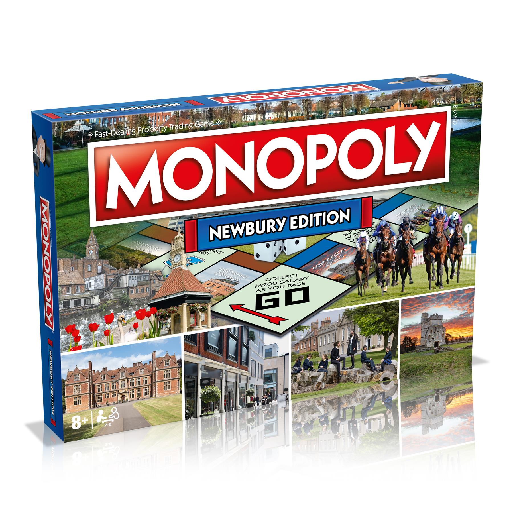 Newbury Monopoly Board Game - Cờ Tỷ Phú Phiên Bản Đặc Biệt Newbury - Winning Moves - Hình ảnh sản phẩm
