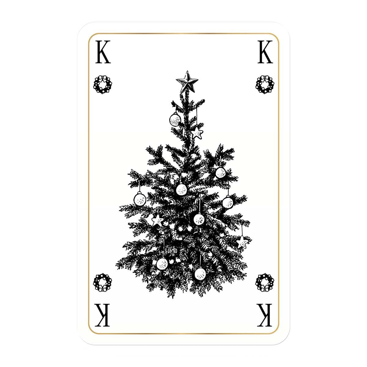 Christmas Waddingtons Number 1 Playing Cards - Bộ Bài Tây Giáng Sinh Cao Cấp - Waddingtons - Góc nhìn khác 3