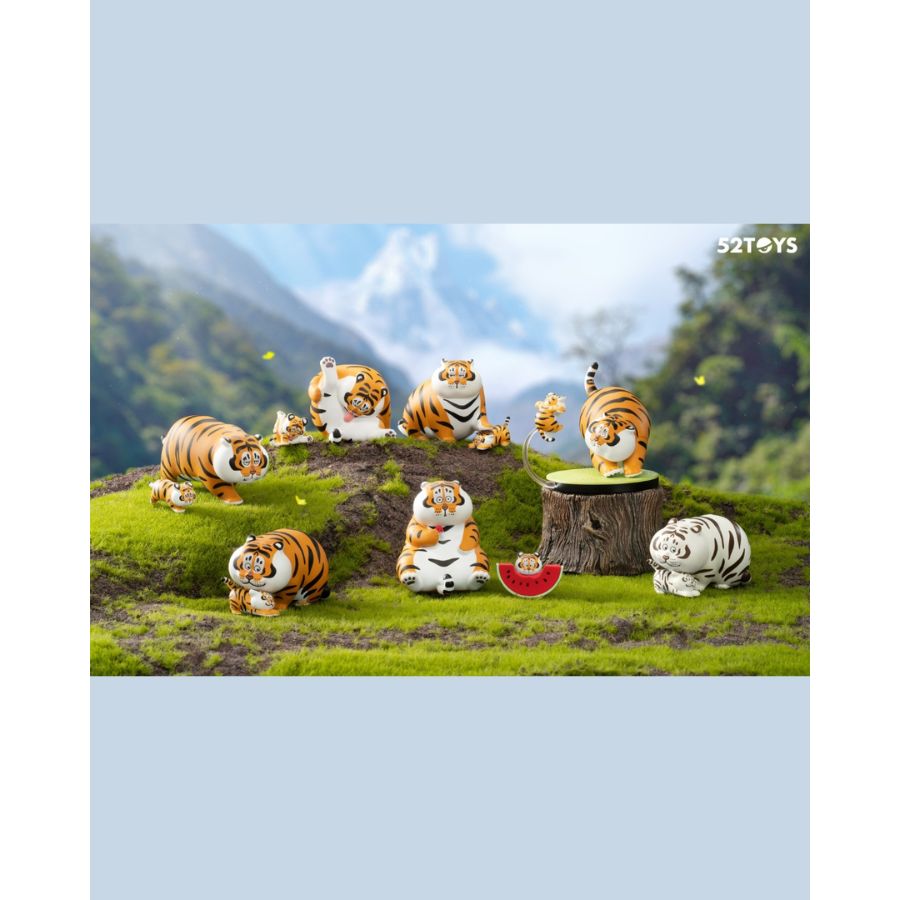 BU2MA PANGHU Pang Hu & Baby Series 2 - Mô hình Blind Box (Hộp mù) - 52TOYS