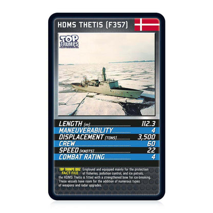 Battleships Top Trumps Card Game - Trò chơi thẻ bài chiến hạm - Winning Moves - Hình ảnh chi tiết 2