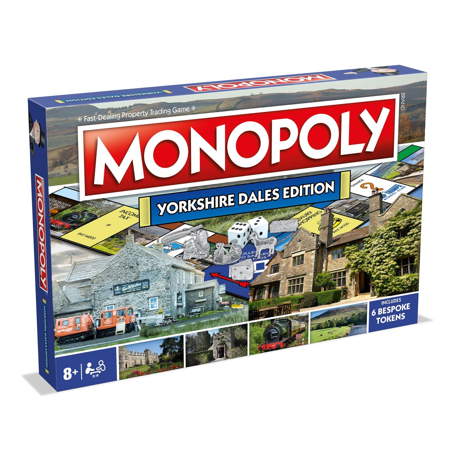 Yorkshire Dales Monopoly Board Game - Trò Chơi Cờ Tỷ Phú Gia Đình - Winning Moves - Hình ảnh sản phẩm