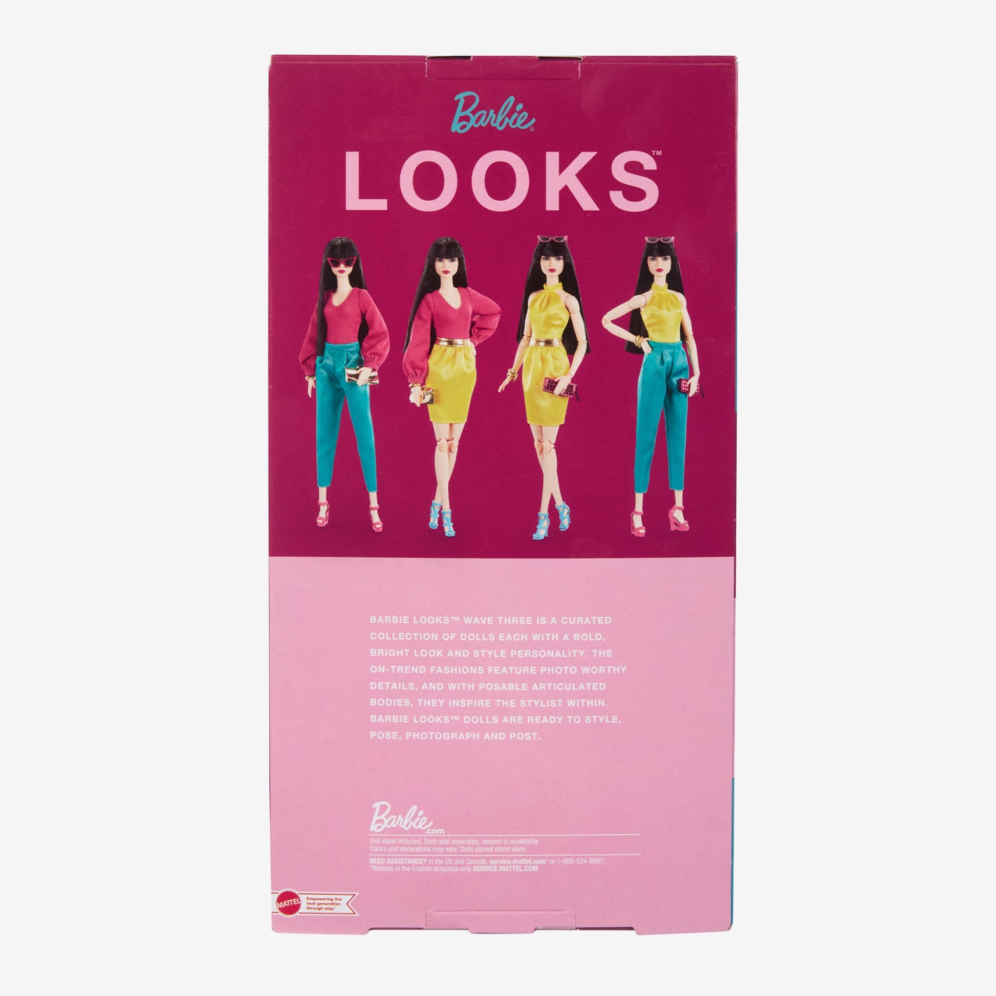 Barbie Looks Doll With Mix-and-Match Fashions Búp Bê Sưu Tầm Cao Cấp Barbie Signature - Hình ảnh bổ sung 6
