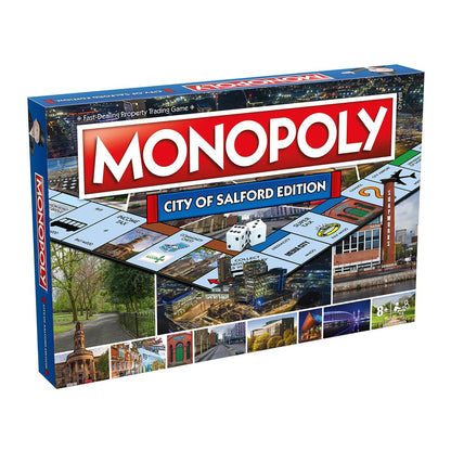 Salford Monopoly Board Game - Cờ Tỷ Phú Phiên Bản Salford - Winning Moves - Hình ảnh sản phẩm