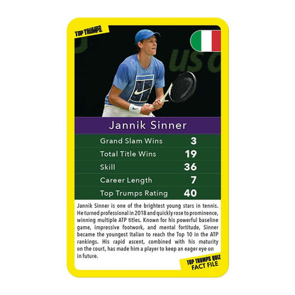Tennis Stars Top Trumps Limited Edition Card Game - Trò Chơi Thẻ Bài Thể Thao Sưu Tầm - Winning Moves - Góc nhìn khác 3