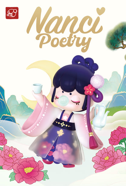 Rolife Nanci Surprise Figure Dolls Chinese Poetry Series - Mô hình Art Toy Blind Box - Rolife