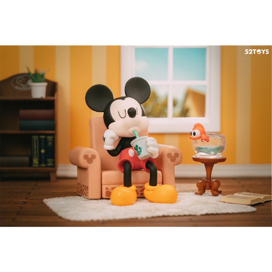 DISNEY MICKEY & FRIENDS Happy Friends Gathering - Mô hình Blind Box Art Toy - 52TOYS