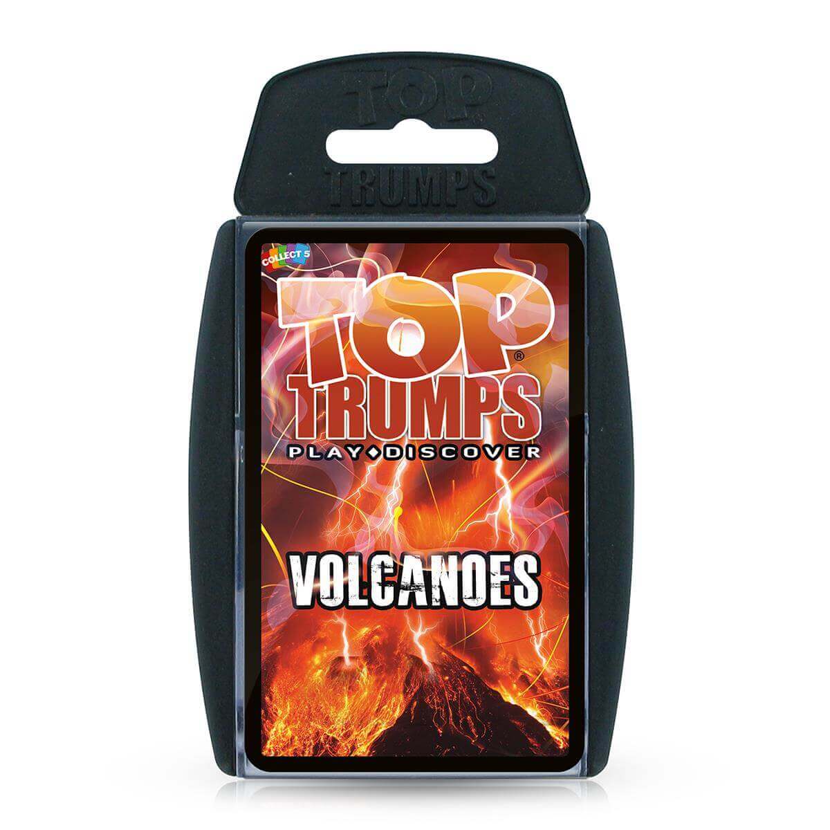 Volcanoes Top Trumps Card Game - Trò Chơi Thẻ Bài Giáo Dục Núi Lửa - Winning Moves - Hình ảnh sản phẩm