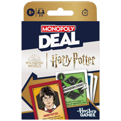 Bộ Bài Monopoly Deal: Harry Potter Card Game - Phiên Bản Thế Giới Phù Thủy