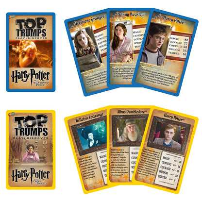 Harry Potter Hufflepuff Top Trumps Collectors Tin - Bộ bài Top Trumps & Hộp thiếc sưu tầm - Winning Moves - Hình ảnh chi tiết 2