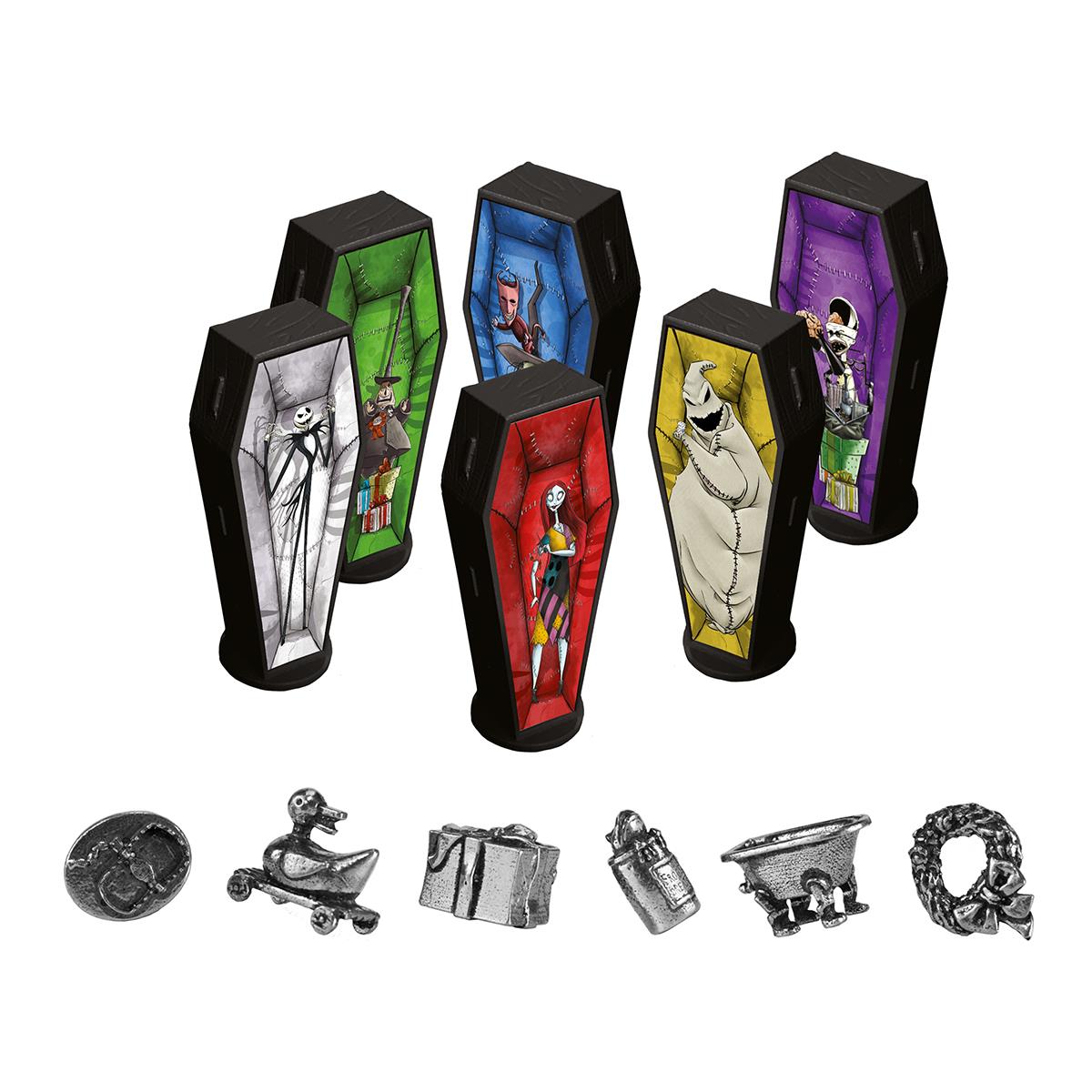 Nightmare Before Christmas Cluedo Mystery Board Game - Trò Chơi Giải Đố Kinh Điển Winning Moves - Góc nhìn khác 3