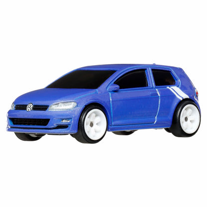 Hot Wheels Premium Car Culture 2-Pack 2004 Volkswagen Gold R32 & Volkswagen Golf MK7