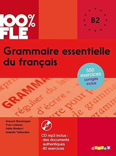 Grammaire Essentielle Du Francais Niv. B2 - Livre + Cd