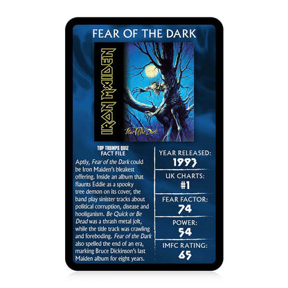 Iron Maiden Top Trumps Card Game - Trò chơi thẻ bài sưu tầm Heavy Metal - Winning Moves - Góc nhìn khác 3