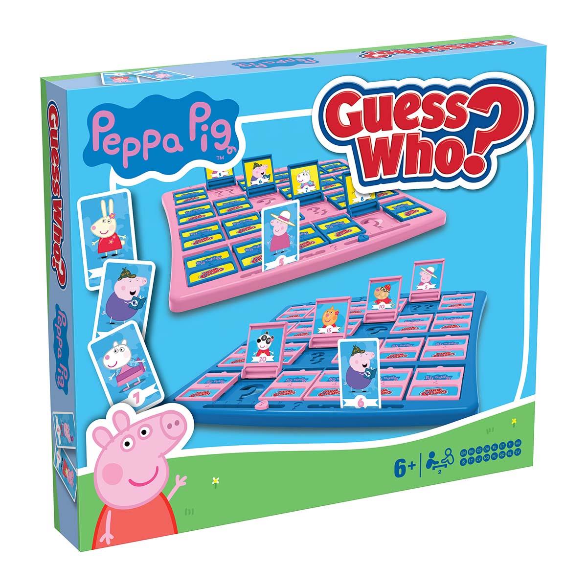 Peppa Pig Guess Who - Trò Chơi Board Game Đoán Nhân Vật - Winning Moves - Hình ảnh sản phẩm