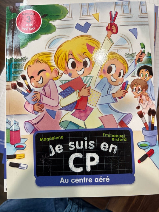 Je Suis En Cp Niveau 3 - Tome 22 - Au Centre Aere