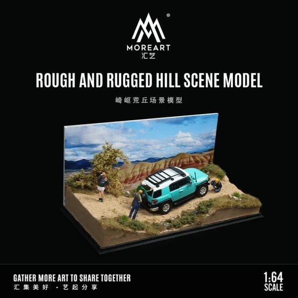 Diorama 1:64 - Núi Đồi Hoang Vu