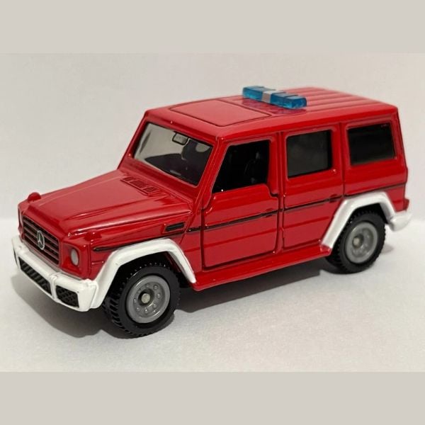 Tomica No. 63 Mercedes Benz G-Class Fire Command Vehicle