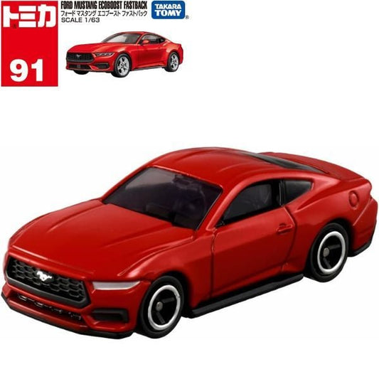 Xe Mô Hình Tomica No. 91 Ford Mustang Ecoboost Fastback
