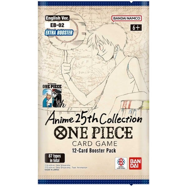 Bài One Piece Card Game Extra Booster EB-02 Anime 25th Collection Tiếng Anh