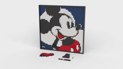 LEGO® Art | Disney’s Mickey Mouse - Tranh Lắp Ráp Mosaic Nghệ Thuật 31202 - Hình ảnh chi tiết 2