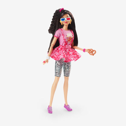 Barbie Rewind Doll – Movie Night - Búp bê sưu tầm phong cách thập niên 80 - Mattel Creations HJX18 - Hình ảnh sản phẩm