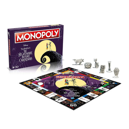 Nightmare Before Christmas Monopoly Board Game - Cờ Tỷ Phú Bản Đặc Biệt - Winning Moves - Hình ảnh chi tiết 2