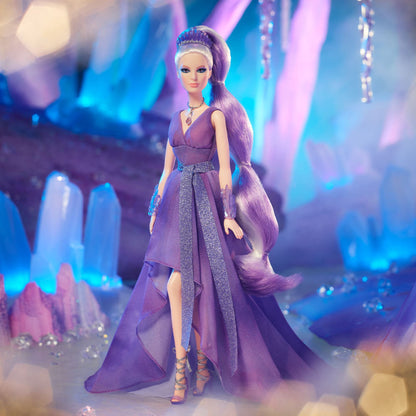 Barbie Crystal Fantasy Collection Doll - Búp Bê Sưu Tầm Thạch Anh Tím Barbie Signature - Hình ảnh bổ sung 5