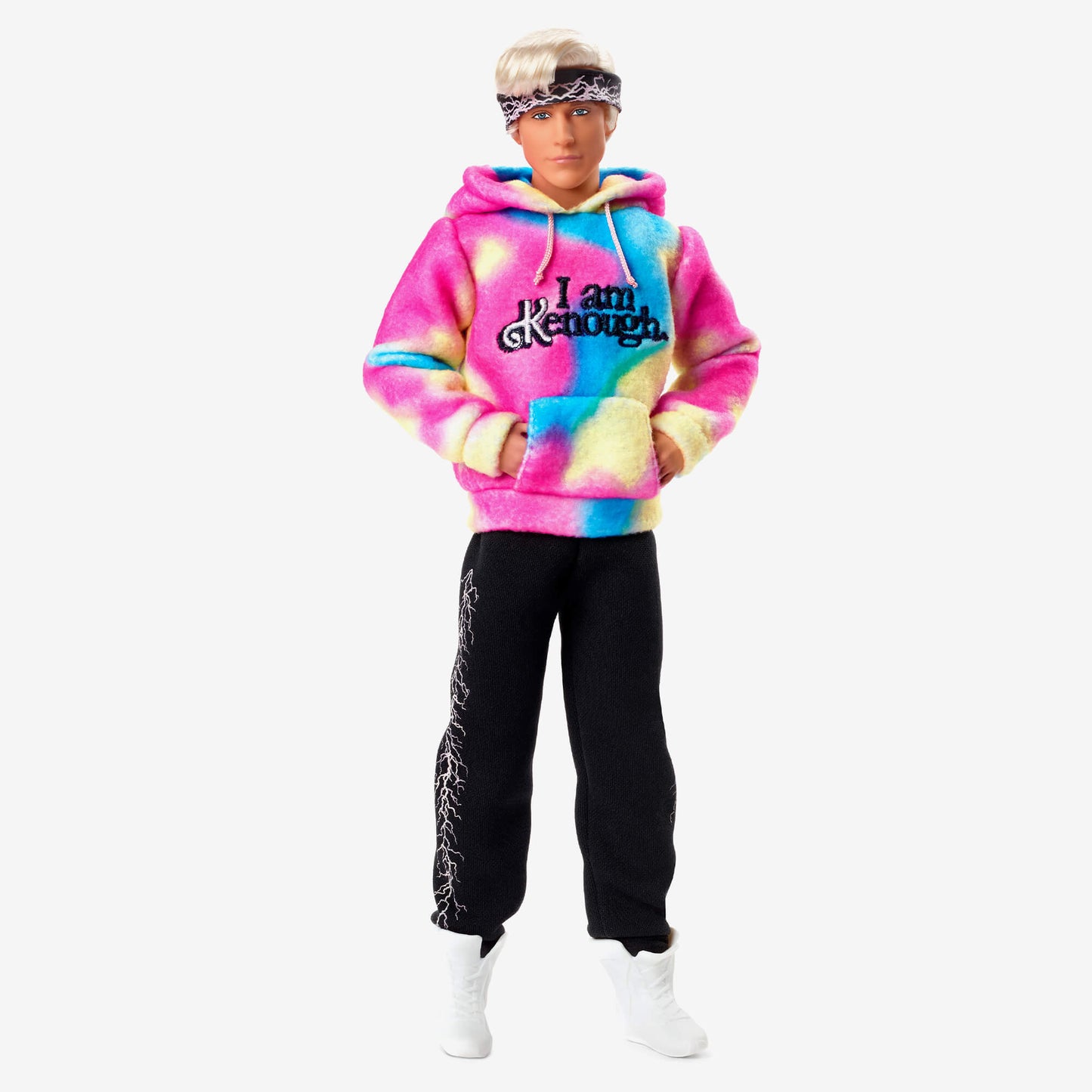 Ken Doll Wearing “I Am Kenough” Hoodie – Barbie The Movie Búp Bê Sưu Tầm Cao Cấp Mattel JBH60 Mattel Creations - ảnh 2 - Figu