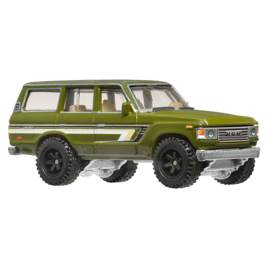Hot Wheels Car Culture Circuit Legends Toyota Land Cruiser FJ60 - Mô hình xe sắt cao cấp 1:64 Mattel
