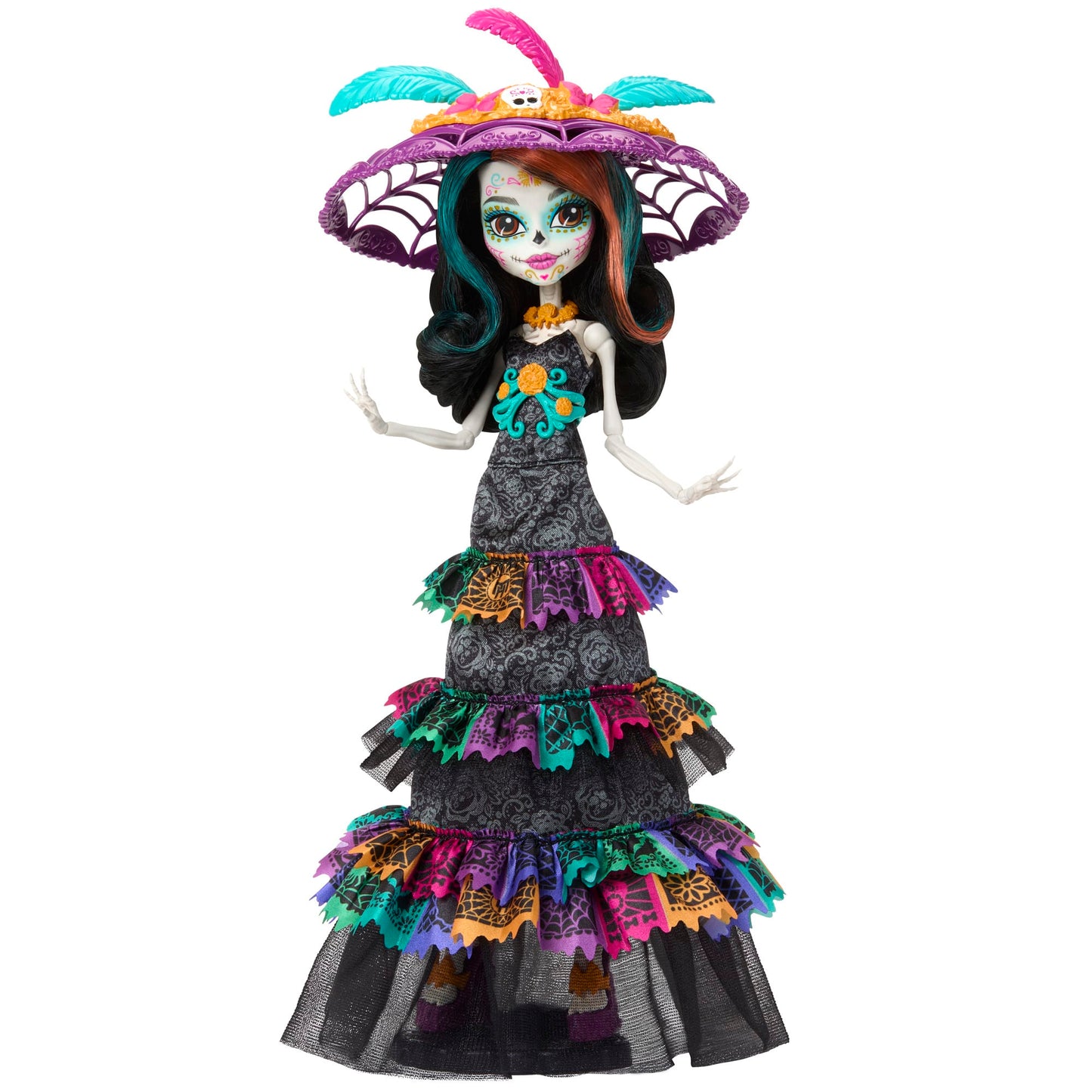 Monster High Skelita Calaveras Dia de Muertos 2024 Doll - Búp Bê Sưu Tầm Lễ Hội Người Chết - Mattel Creations - Hình ảnh sản phẩm