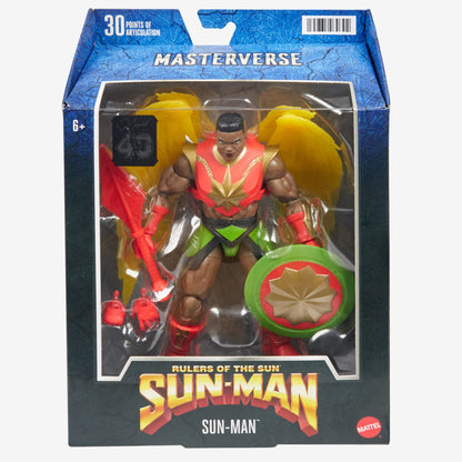 Masters of the Universe Masterverse Sun-Man Action Figure - Mô hình nhân vật Sun-Man 18cm chính hãng Mattel Mattel - ảnh 3 - 