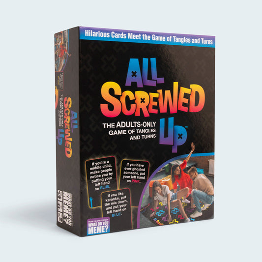 All Screwed Up Twister Game - Trò Chơi Tiệc Tùng Vận Động Cho Người Lớn - What Do You Meme?® - Hình ảnh sản phẩm