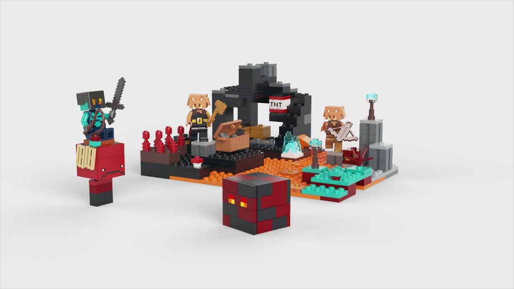 LEGO® Minecraft® The Nether Bastion - Đồ Chơi Lắp Ráp Minecraft LEGO 21185